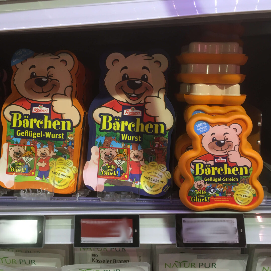 Bärchenwurst ist wohl der Inbegriff dafür, wie absurd Fleischkonsum geworden ist.