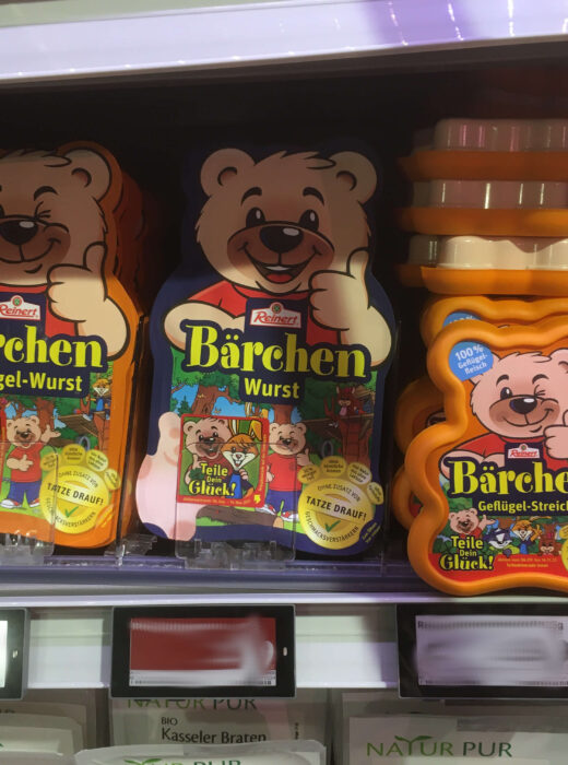 Bärchenwurst ist wohl der Inbegriff dafür, wie absurd Fleischkonsum geworden ist.