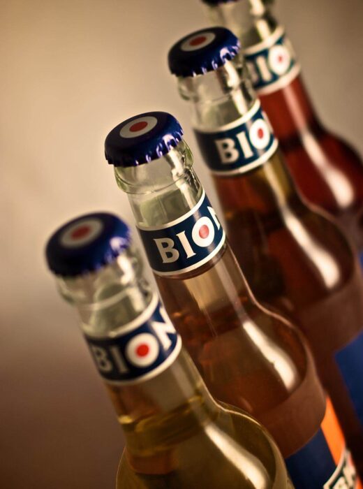 Bionade - ein Erfrischungsgetränk in Glasflaschen mit ökologischem Mehrwert