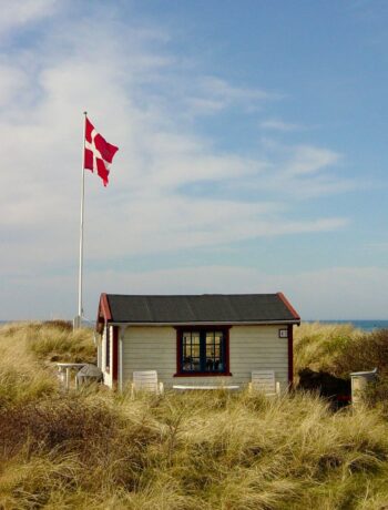 Ein kleines, feines Ferienhäusen in Mitten von Dünen im Norden von Dänemark