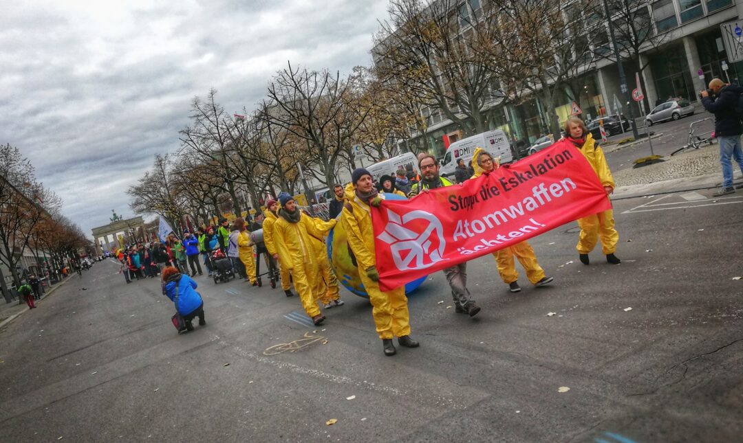Protest gegen Atomwaffen