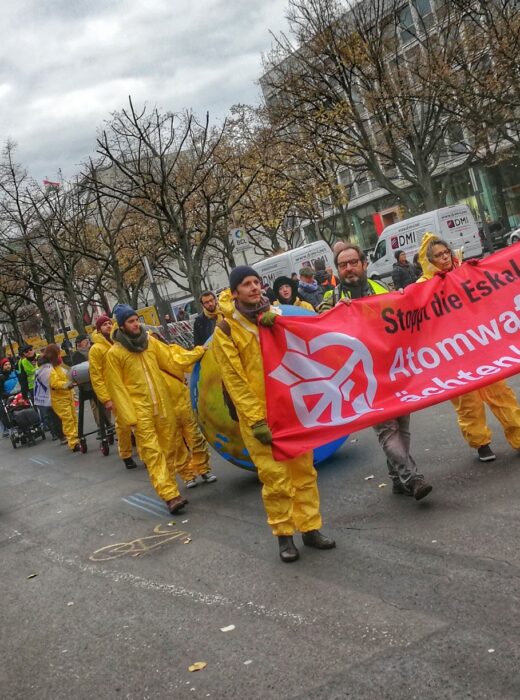 Protest gegen Atomwaffen