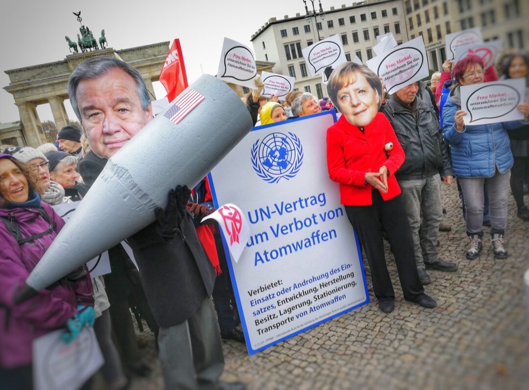 Protest gegen Atomwaffen